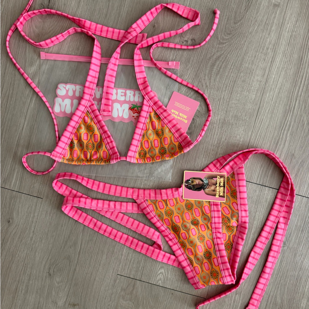 Strawberry Milk Mob Papaya Bikini